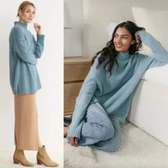 Jenni Kayne Sweaters - JENNI KAYNE Alpaca wool mock neck sweater